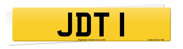 Registration number JDT 1